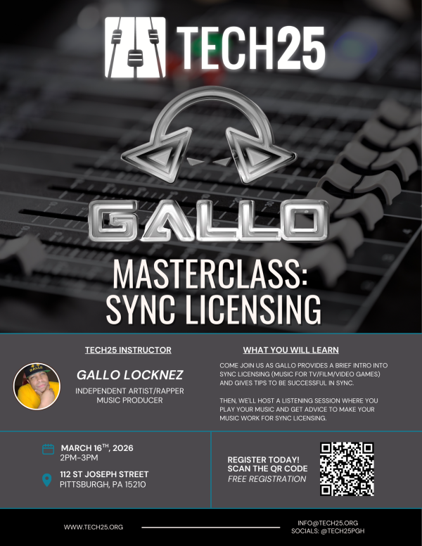 Photo for Sync Licensing Masterclass with Gallo Locknez