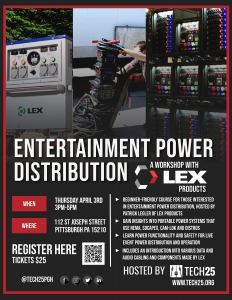 Photo for Entertainment Power Distribution with LEX Products